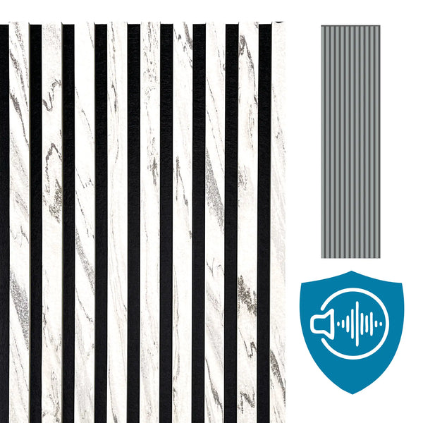Panel acústico Slate-Lite Arctic White