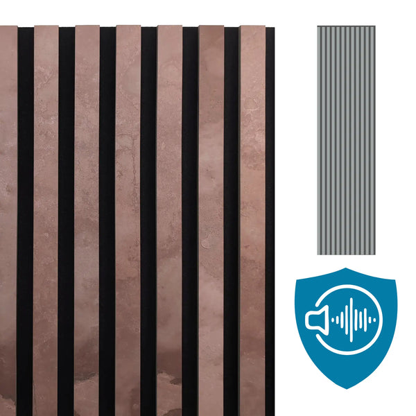 Panel acústico Slate-Lite Terra Rosso