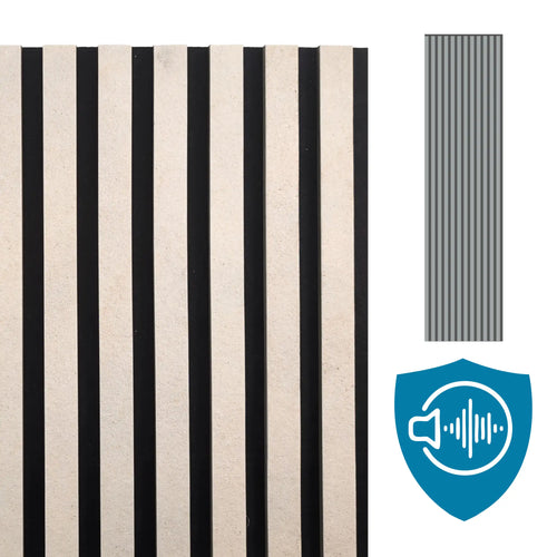 Panel acústico Slate-Lite Clear White