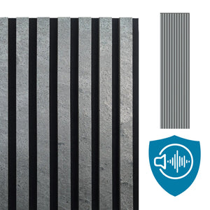 Panel acústico Slate-Lite Silver Grey