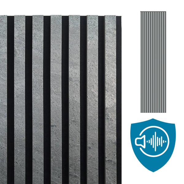Panel acústico Slate-Lite Silver Grey