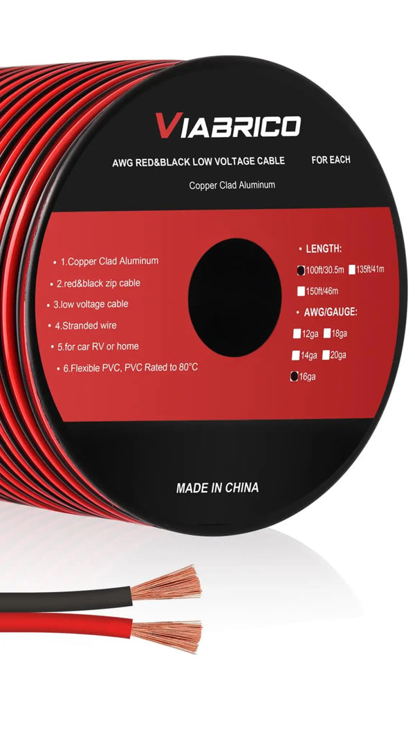 Cable LED de 2 conductores
