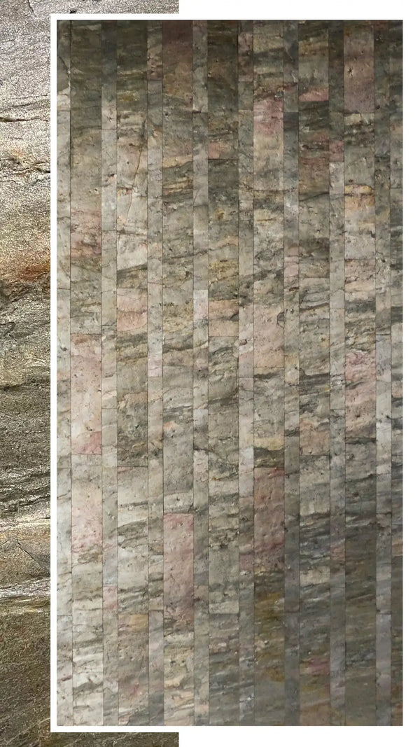 Tiras de mosaico BURNING FOREST