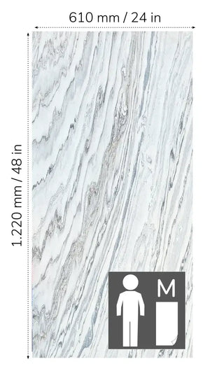 Translucent ARCTIC WHITE 45°
