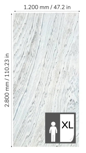Translucent ARCTIC WHITE 45°