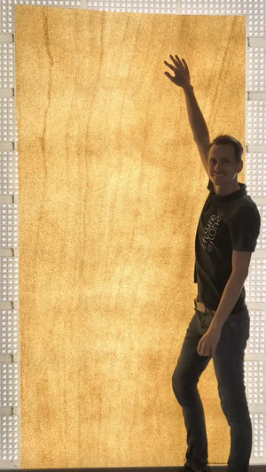 Translucent Teakwood Bookmatching