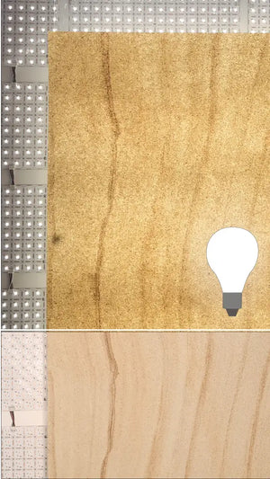 Translucent Teakwood Bookmatching