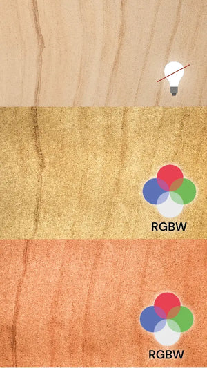 Translucent Teakwood Bookmatching