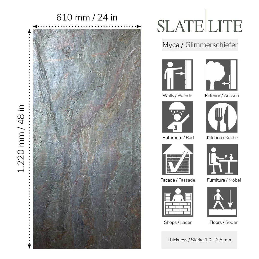 Slate-Lite Burning Forest 122x61